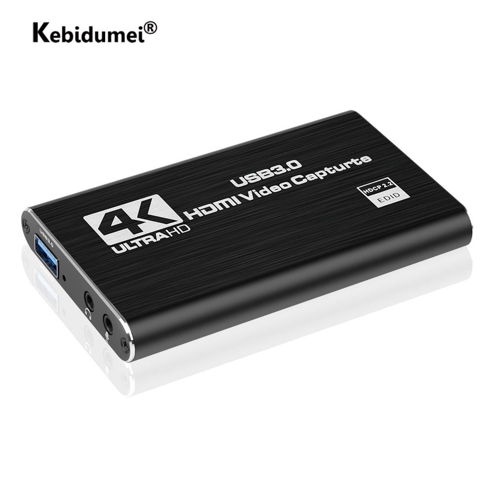 USB3.0 1080P 60FPS HDMI-compatible Video Capture Card 4K Sn Record Game Capture Device For OBS Capturing Game Card Live