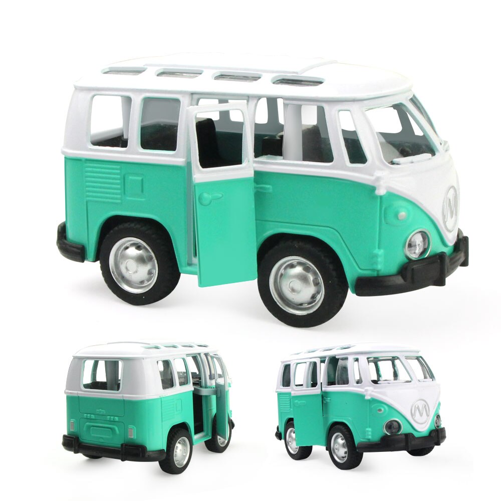 1:36 Auto in lega di Tirare Indietro Diecast Modello del Giocattolo con il Suono di Raccolta della luce Brinquedos Auto Giocattoli per I Ragazzi Dei Bambini di Natale regalo: D Green