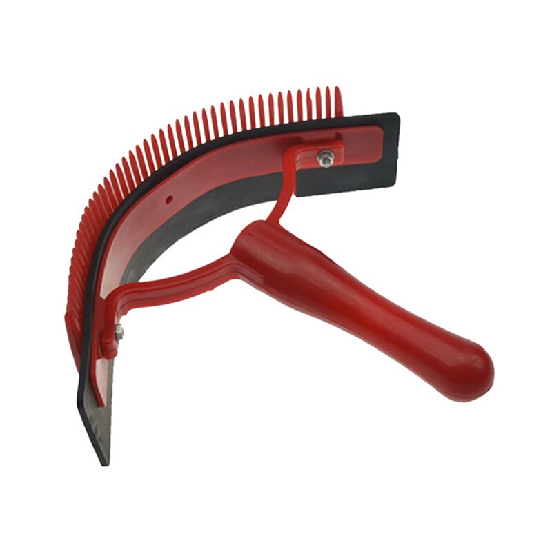 2Pack Plastic Two-Tone Horse Sweat Scraper Horse Grooming Kits Soft Rubber Edge Light Weight Removing Water and Sweat