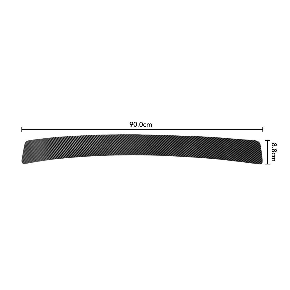 Autocollant de coffre arrière pour voiture en Fiber de carbone, accessoire de véhicule, Toyota Sienta Noah Voxy Esquire, VELLFIRE Alphard: 90cm
