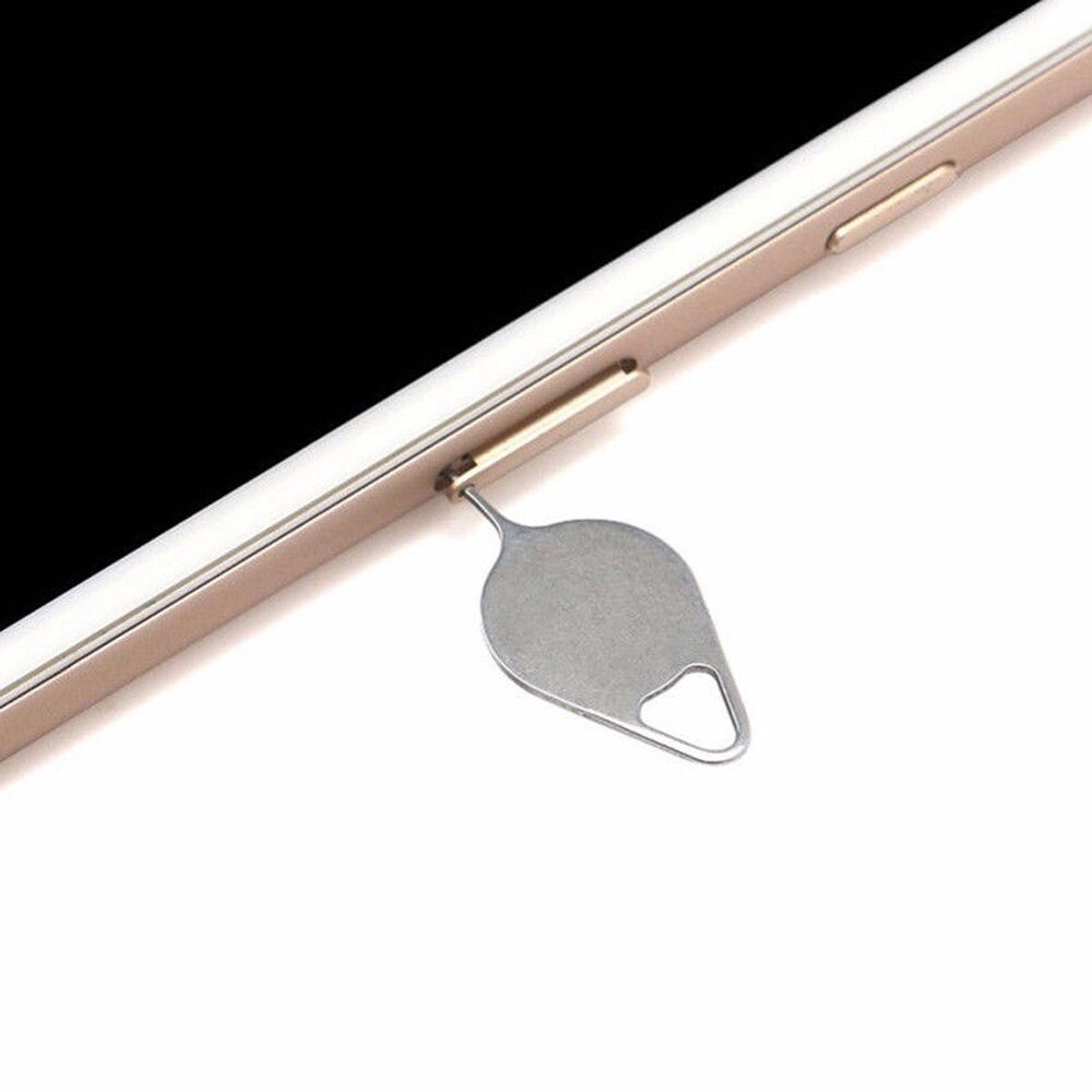 10 teile/paket Karte Nadel Für Handy SIM Karte Tray Entfernung Eject Pin Tool Edelstahl Nadel für Telefon