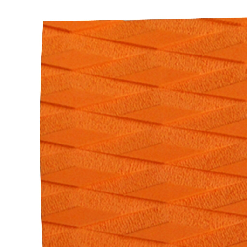 Antislip Eva Surfplank Skimboard Traction Pad Deck Grip Mat Diy Surfen Accessoires 30X21X0.5 Cm zwart/Blauw/Oranje