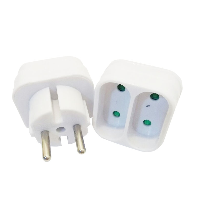 1PC Universele US UK AU EU Italië Zwitserse Stekker Adapter Travel Wall AC Power Charger Outlet Adapter Converter 2 /3Pin Socket