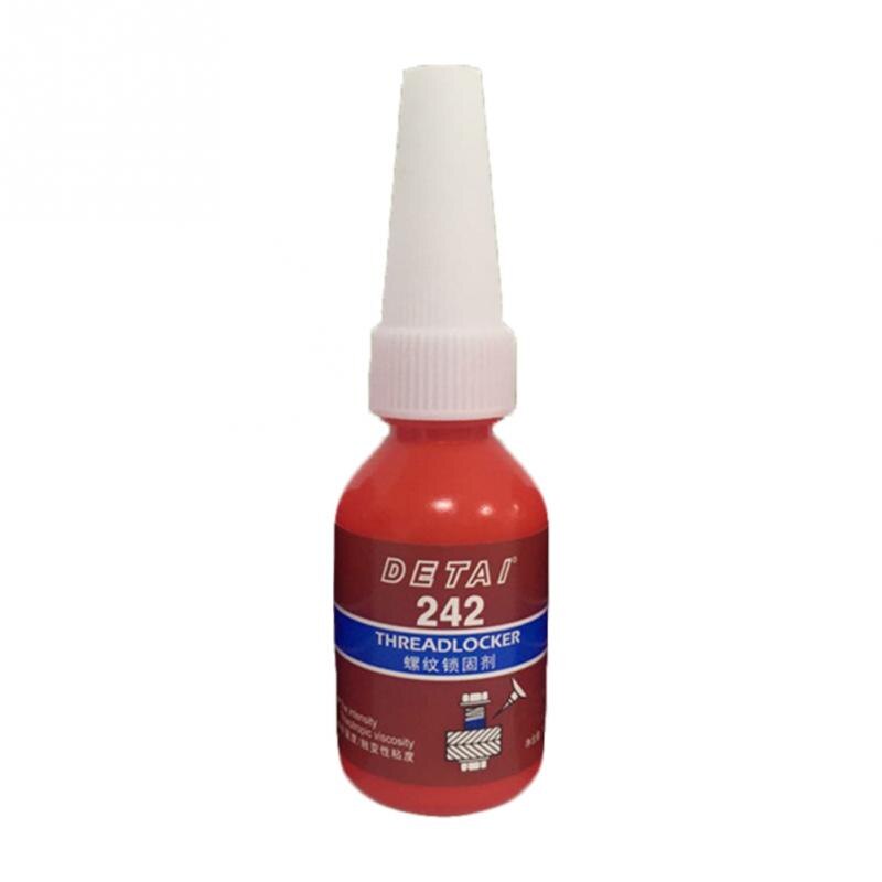 1Pc/4Pcs 10ml 242 Liquid Glue Blue Anaerobic Adhesive Removable Sealant Thread Super Glue For Metal Surfaces And Screw
