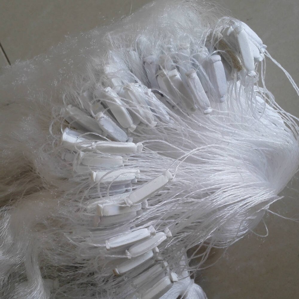 Length 35m x1.0m Fishing Net Fishing Gear Fish Trammel Gill Net Mono Multinylon 60mm