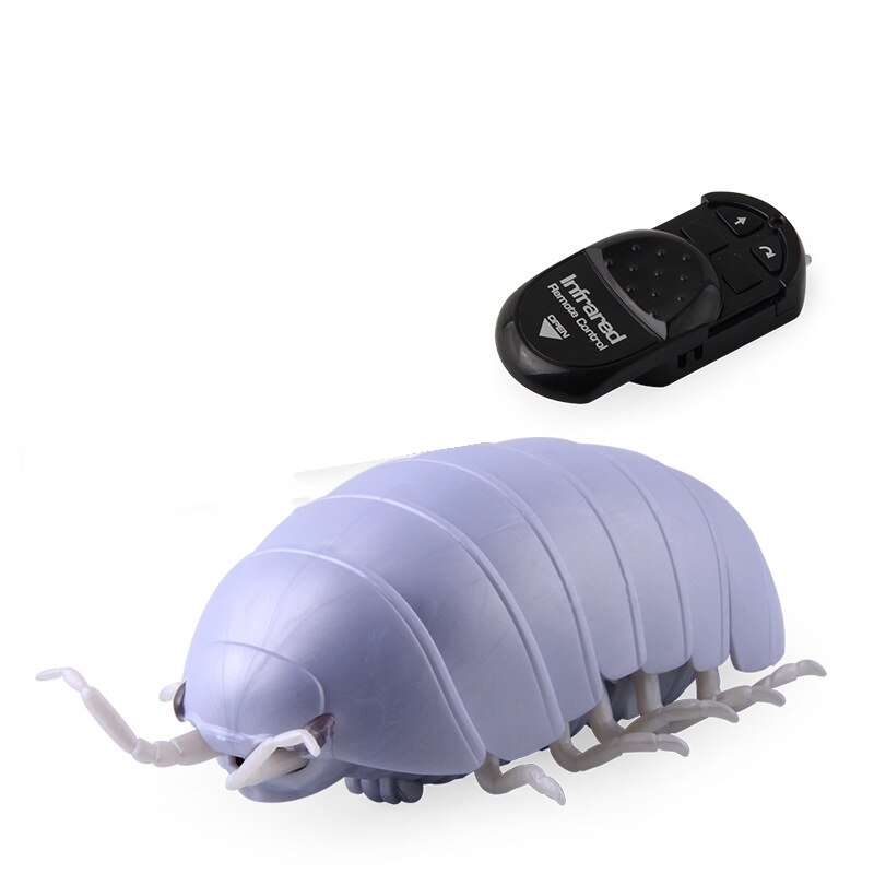 Funny Remote Control Insect Pillbug Plastic Infrared RC Bug Toys For Children Jokes Prank: 1