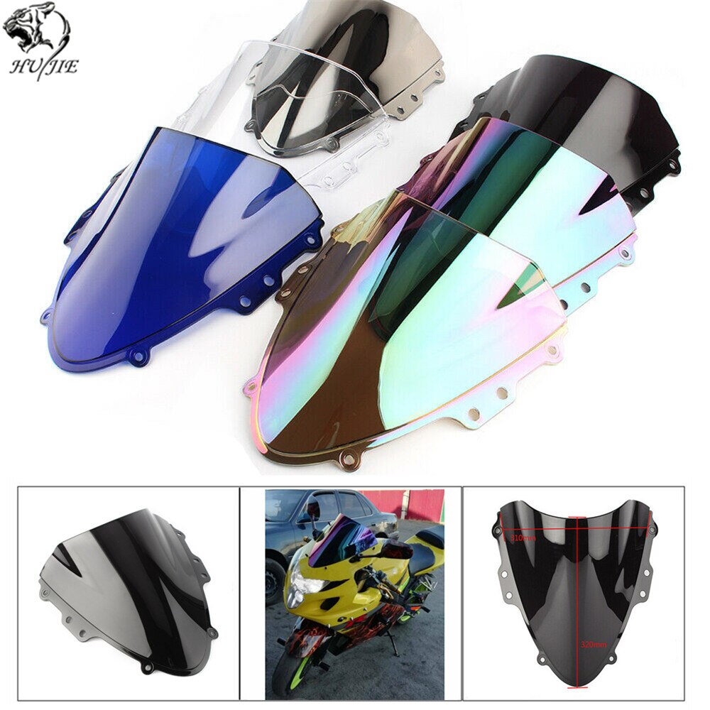 Motorfiets Voorruit Voorruit Screen Voor 2004 2005 Suzuki GSX-R600 GSXR600 GSX-R750 GSXR750 GSXR GSX-R 600 750 K4 K5 Zwart