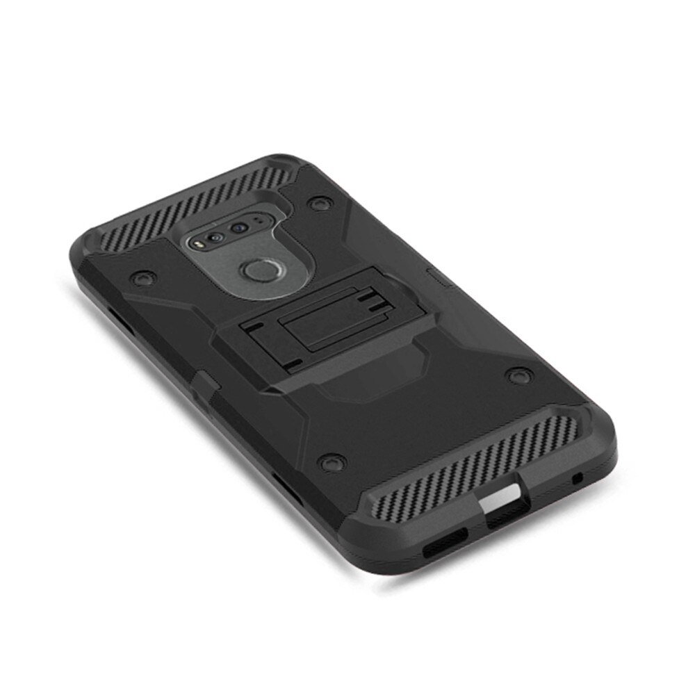 Heavy Duty Híbrido Caso Armadura Para LG V35 + ThinQ Impacto À Prova de Choque Clipe de Cinto Coldre de proteção Rígido Capa Para LG ThinQ V35