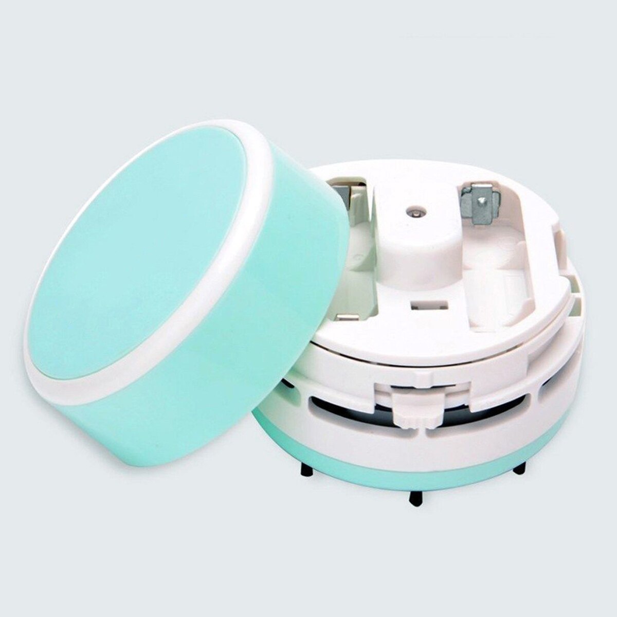 Portable Mini Desktop Vacuum Cleaner Home Office Desk Dust Keyboard Plastic Sweeper