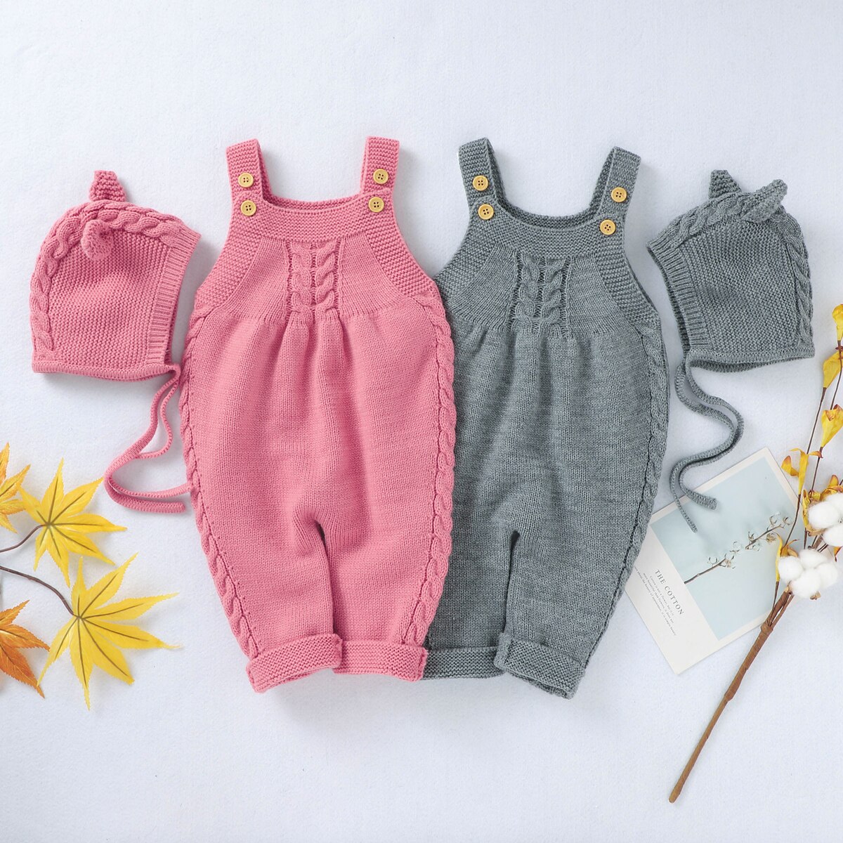 Newborn Infant Baby Girls Boys Romper Solid Sleeveless Sling Button Loose Unisex Kitted Romper
