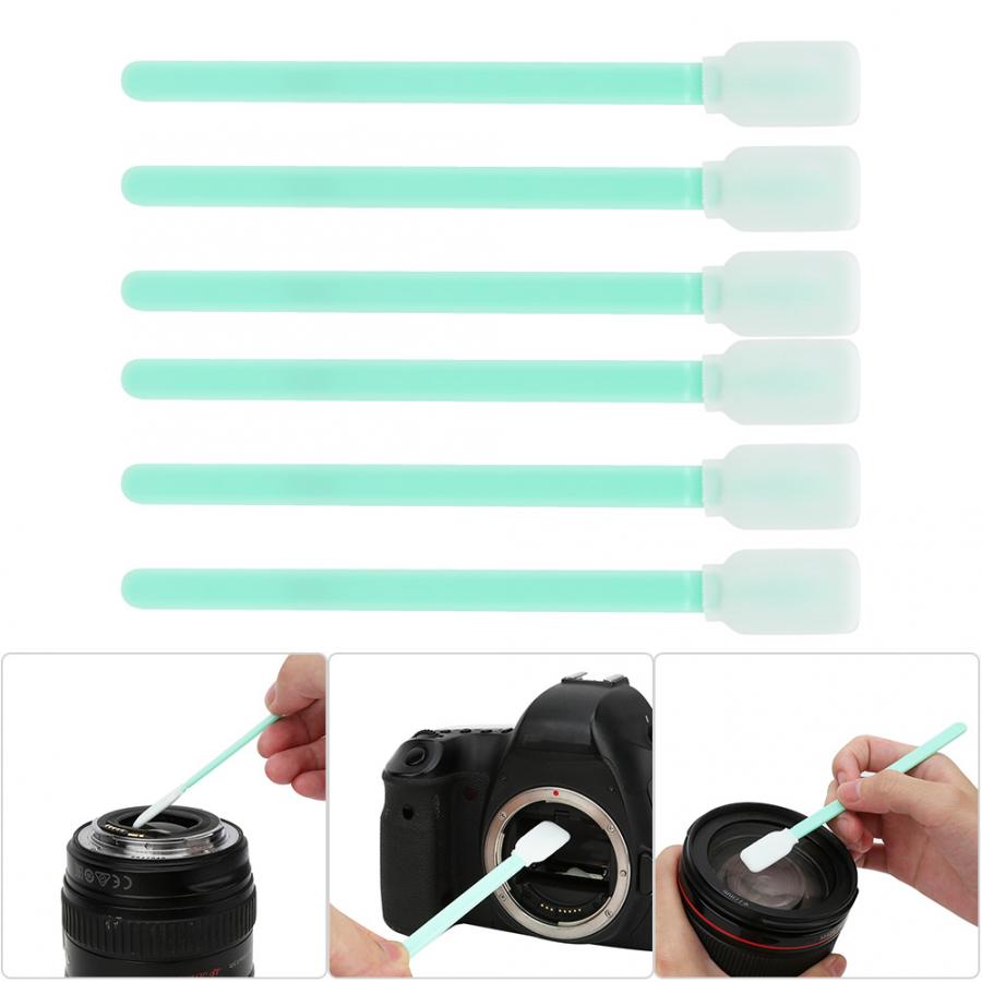 6Pcs SLR Cleaning Rod Tool camera cleaning for Camera Optical Lenses CCD CMOS Display dslr camera CMOS Cleaning Rod