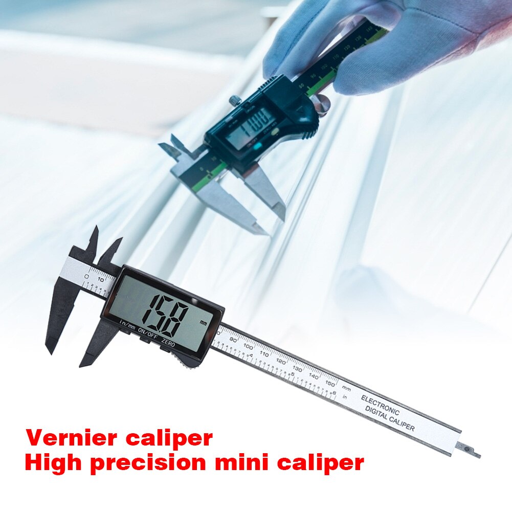 100/150mm Digital Caliper Electronic Vernier Calliper Micrometer Electronic Digital Vernier Caliper Full Screen Measuring Tools