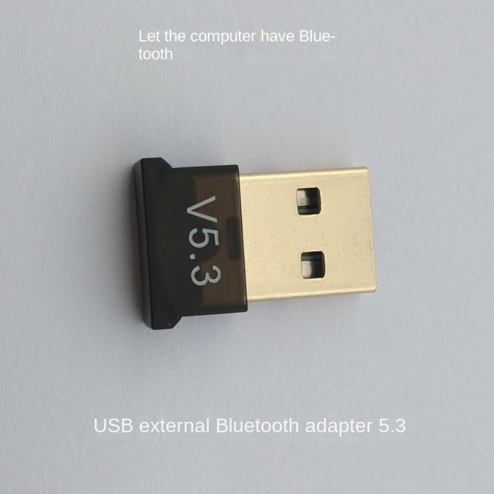 USB Bluetooth 5.3 Adapter Computer PC Laptop Tablets Transmitter Receiver Bluetooth Dongle 20M Wireless USB Bluetooth
