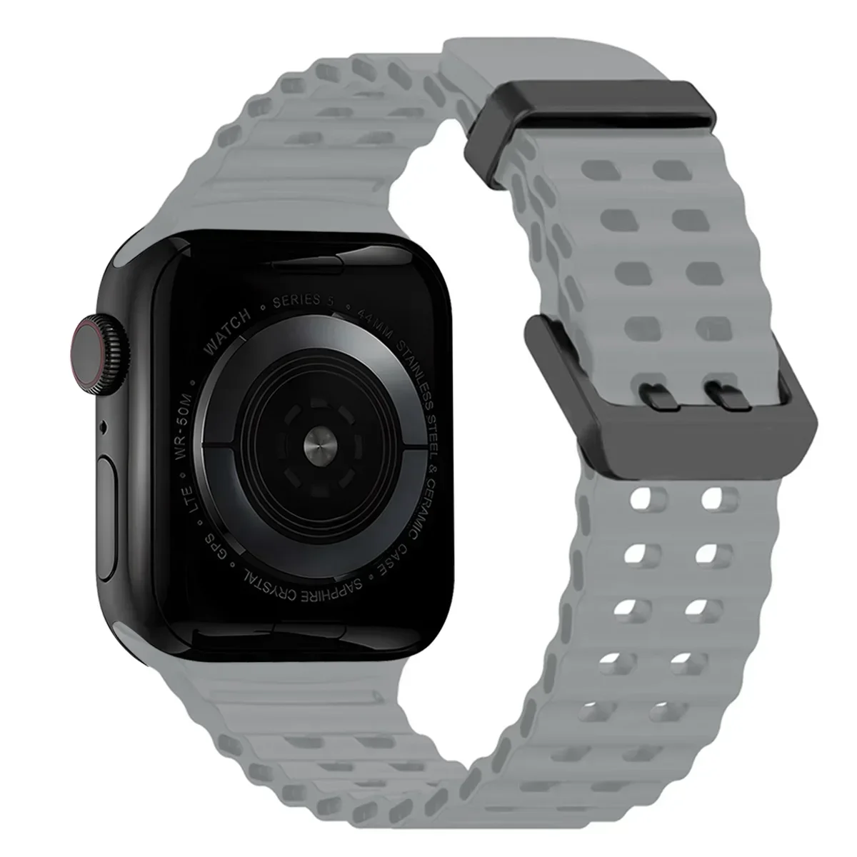 Band voor Apple Watch Ultra 2 49 mm 45 mm 44 mm 42 mm 38 mm 41 mm 40 mm Siliconen Oceaanriem voor iWatch-serie 10 9 8 7 se 5 4 3 Correa