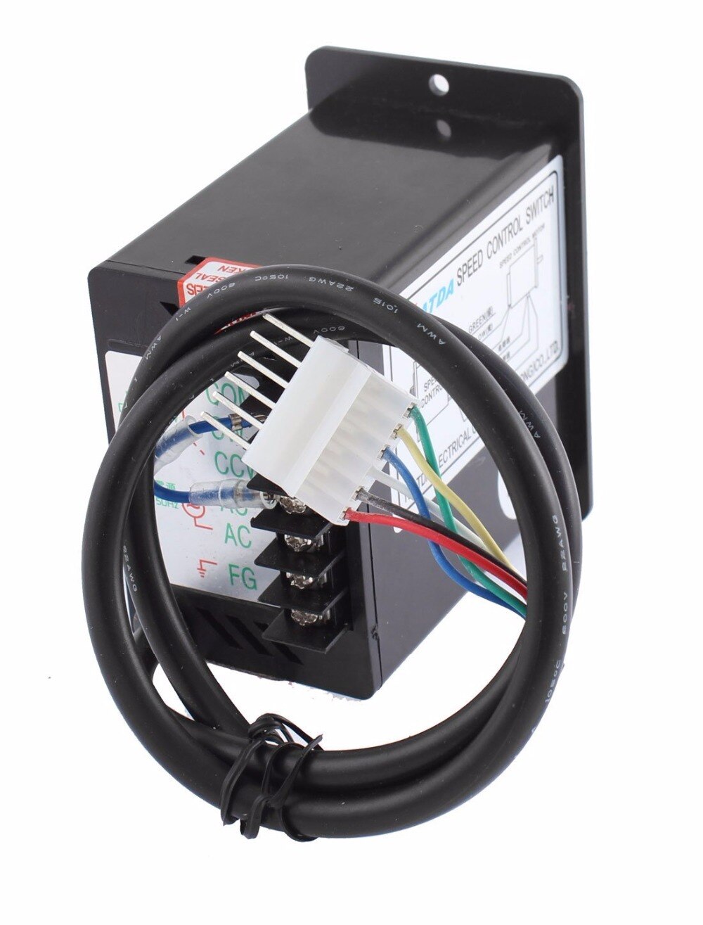 US52-200W 220V 50Hz 200W 40W 60W 120W 90W 180W 1 Phase CW/CCW 10-90RPM Adjustable AC Motor Speed Controller Unit