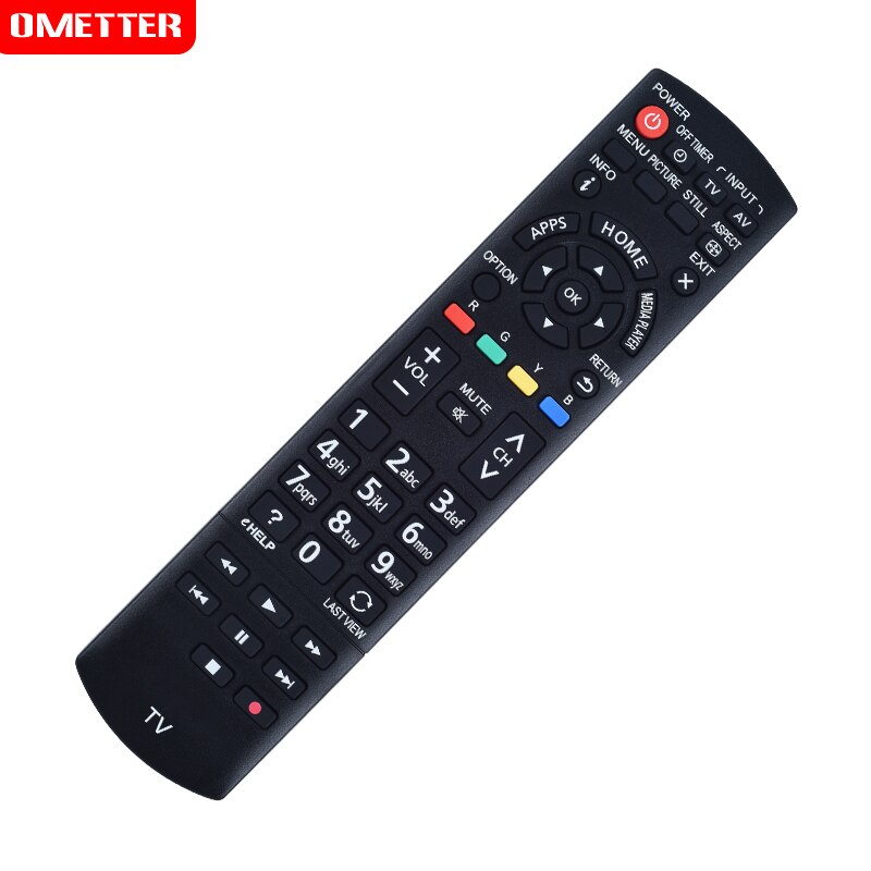 N2 qayb 000834 bytt fjärrkontroll passar panasonic th -l42 e 5d th -42 as 610k th -50 as 610m th -42 as 610g th -42 as 610m tv