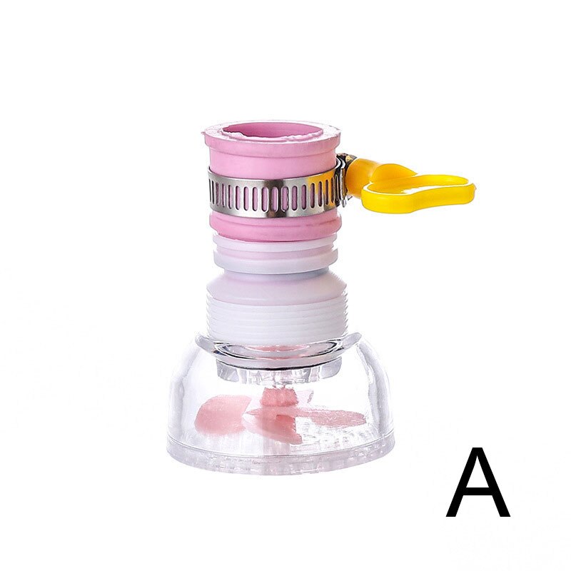 Booster Shower Kitchen Home Water Filter Tap Head 360 Degree Rotating Faucet Nozzle WXV: C / S