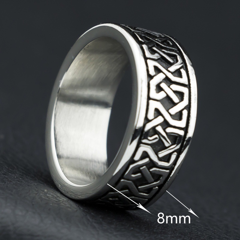 Style bohème motif géométrique bague homme breloque accessoires homme anniversaire bague de mariage