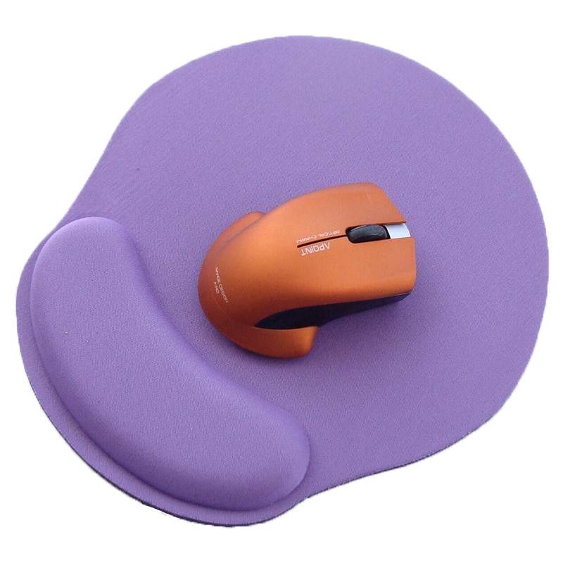 Tapis de souris ergonomique en mousse à mémoire de forme repose-poignet Support de coussin de poignet léger tapis de souris soulagement de la douleur à la maison ou au travail