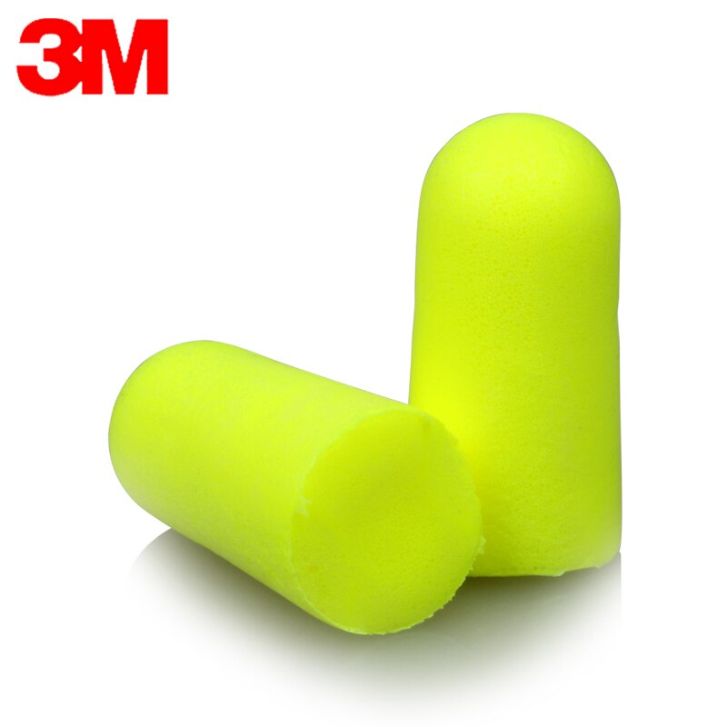 Tapones para los oídos tipo bala, accesorio de color amarillo neón, elástico, reducción de ruido, inalámbrico NRR:33dB/SNR:36dB LT086, 3M, e-a-rsoft, 312-1250