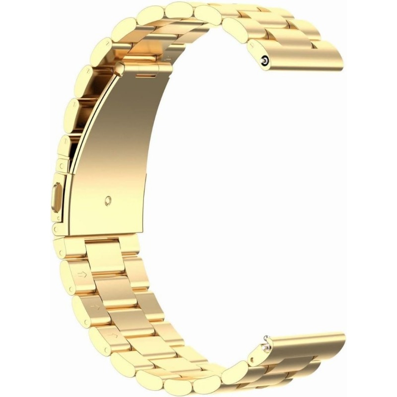 18mm metallremmar för garmin venu 3s föregångare 265s venu 2s vivomove 3s vivoactive 4s stålbandsarmband för huawei talkband  b5