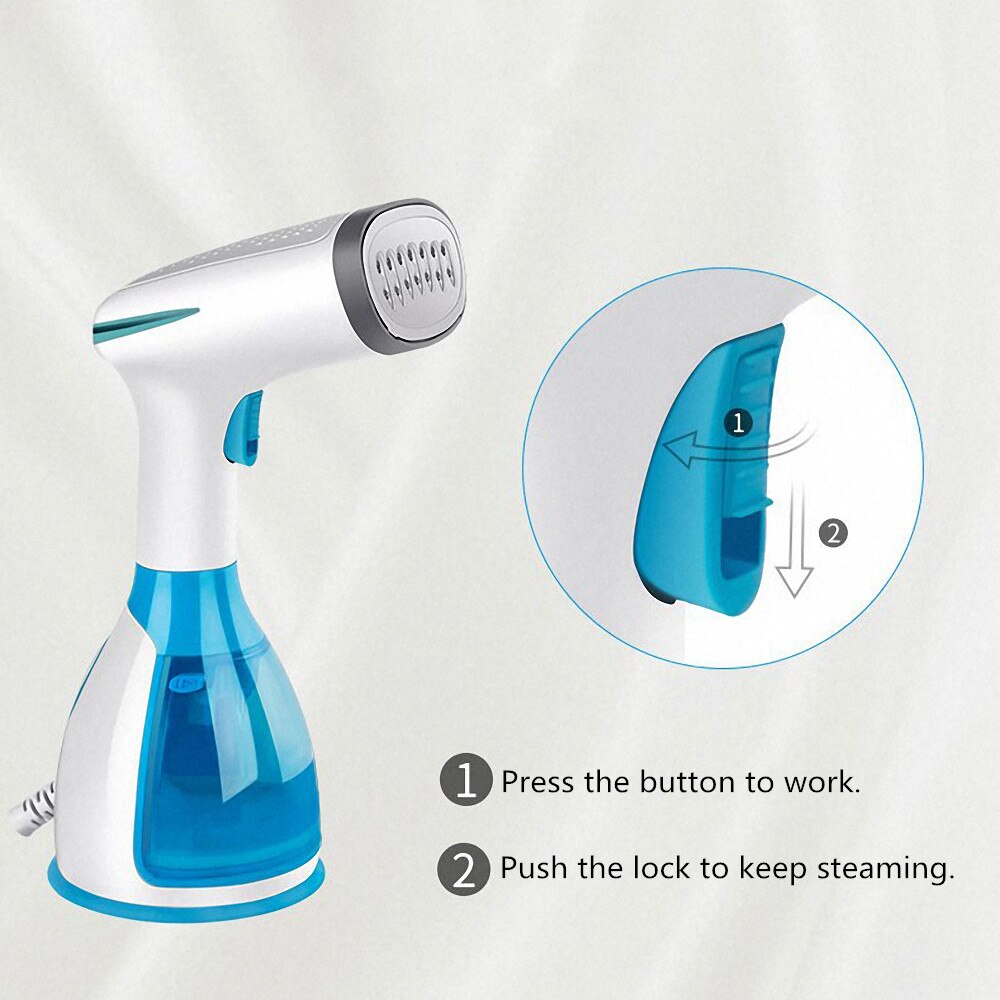 Mini kledingstomer, us/eu-stekker, handheld stomer, elektrische stomer voor thuis, draagbare kledingstomer voor op reis, strijkijzer