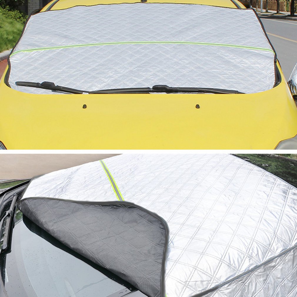 Automobile Front Windshield Window Snow and Winter Frost and Snow Proof Visor Shade Sunshade Car Cover