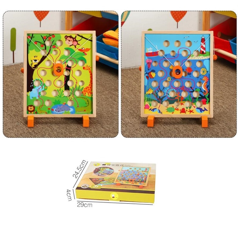 Children's educational toy maze toy beads 3-6 years old parent-child boys and girls develop intellectual balance maze toys