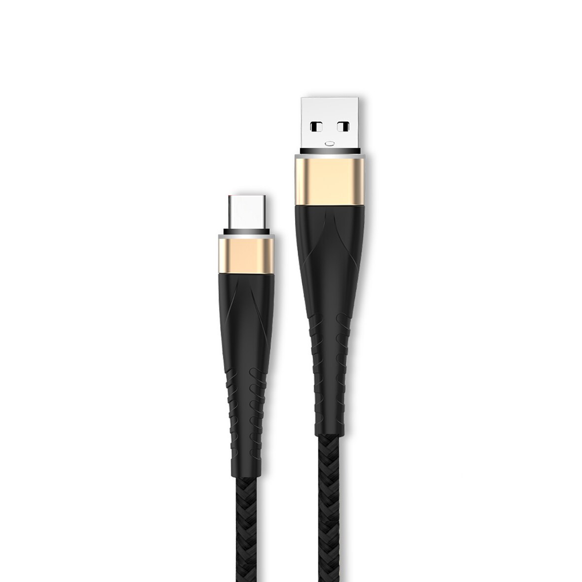 Usb Cable 1m Data Line Fast Charging Faster Charger Micro Lightning Type C Braided Anti-bending Data Cable 10000 Swing Tests: Type-C