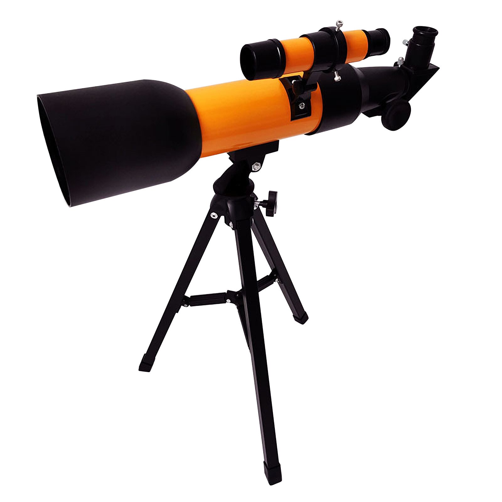 Telescopio astronómico 4 #, telescopio Refractor de 70mm, observación de la Luna para niños, adultos, astronomía, principiantes, lente 16x 67x con buscador: C