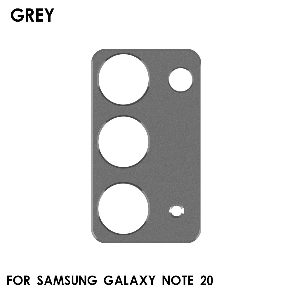 In Lega di alluminio a prova di Graffio Copertura Della Macchina Fotografica per Samsung Galaxy Note 20 20 Ultra Pellicola Protettiva Dello Schermo Obiettivo di Foglio di Protezione: Grey Note 20