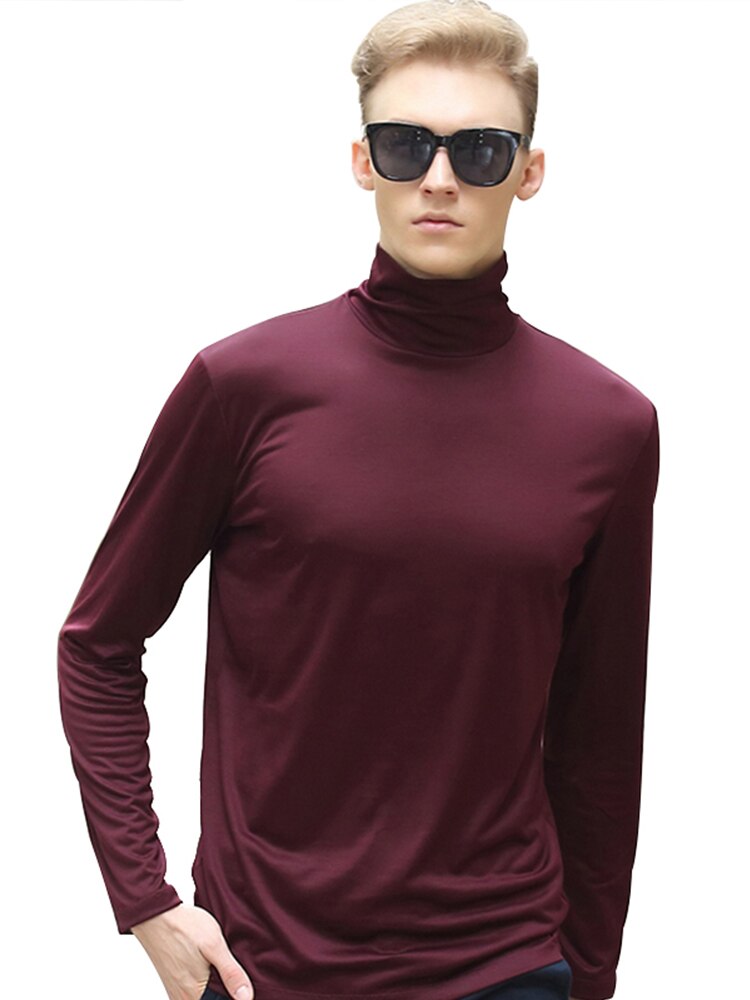 Simplicity sewing patterns for Men's high collar Plush T-shirt N40