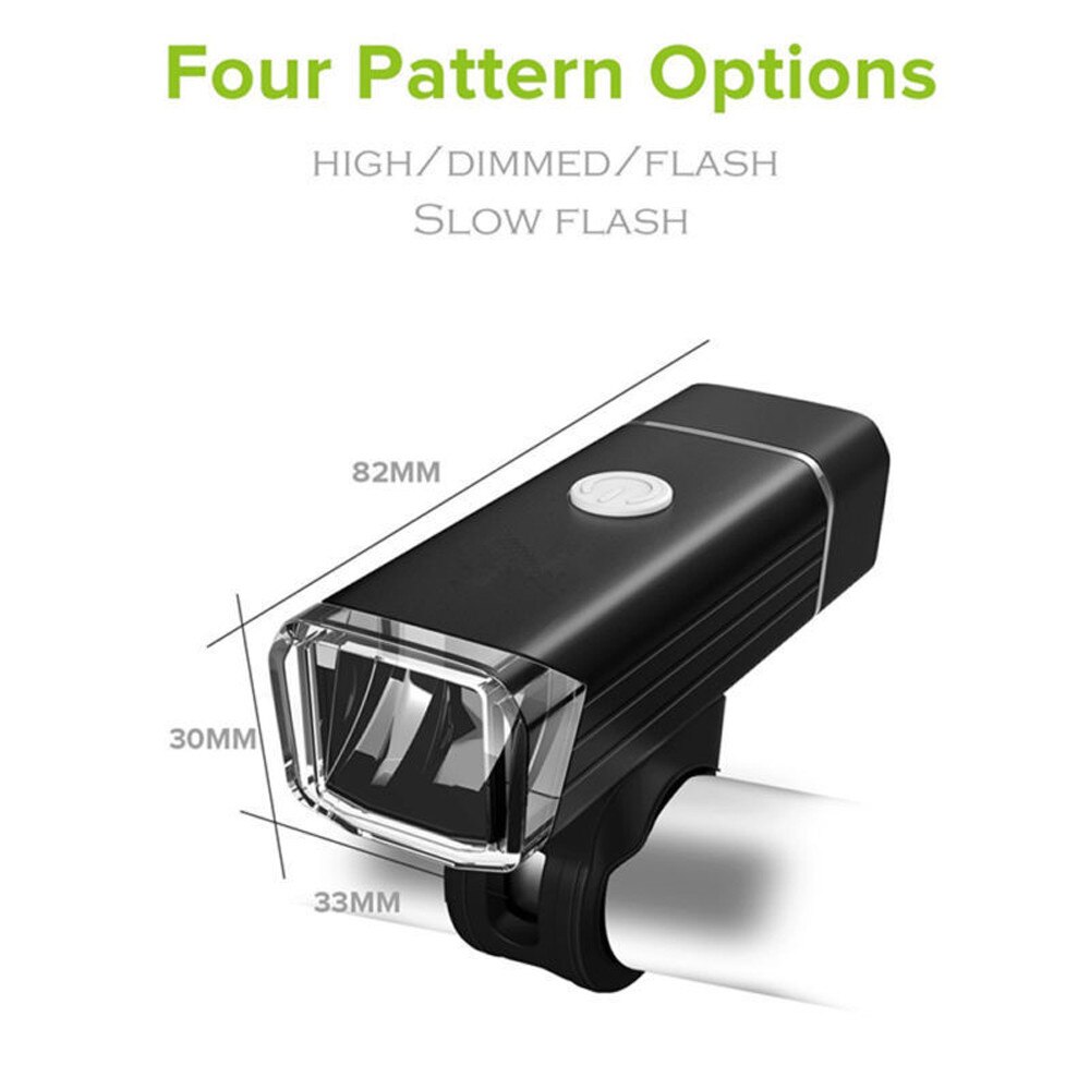 Bike Bicycle Lights USB LED Rechargeable Set Mountain Cycle Front Back Headlight Luz de bicicleta de alta calidad