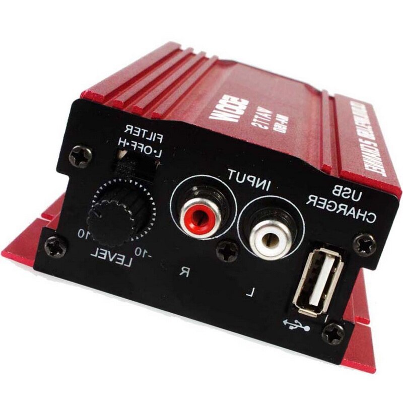 Mini Hi-Fi Stereo Car Power Amplifier Amplifier 2 Channel 12v 20W*2 Output Power Amplifier