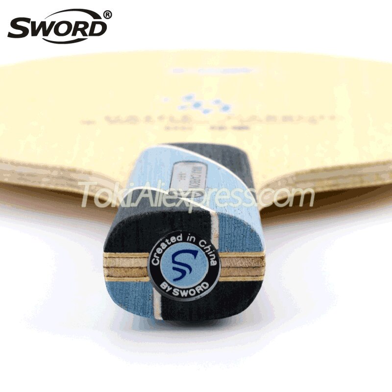 SWORD DAZZLE CARBON DC Table Tennis Blade (6+3 Carbon) Original SWORD DC Ping Pong Bat Paddle Racket