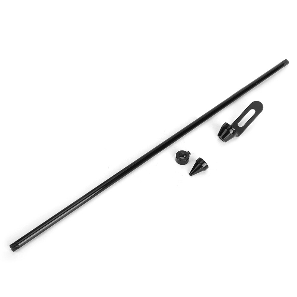 Mât de drapeau universel pour moto, porte-bagages de siège arrière, support de montage, accessoires, décorations d&#39;arbre de noël: Black