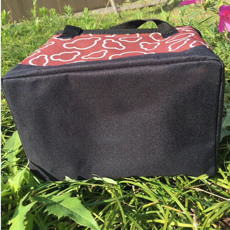 small size 25x16x19cm cooler bag take away food container picnic outdoor thermal bag