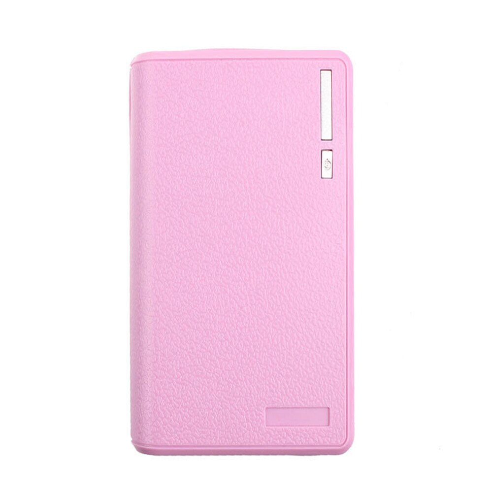 Resistente al desgaste, gran capacidad, sin soldadura, Banco de energía, contenedor exterior, funda de batería duradera, soporte de carga USB para batería 18650