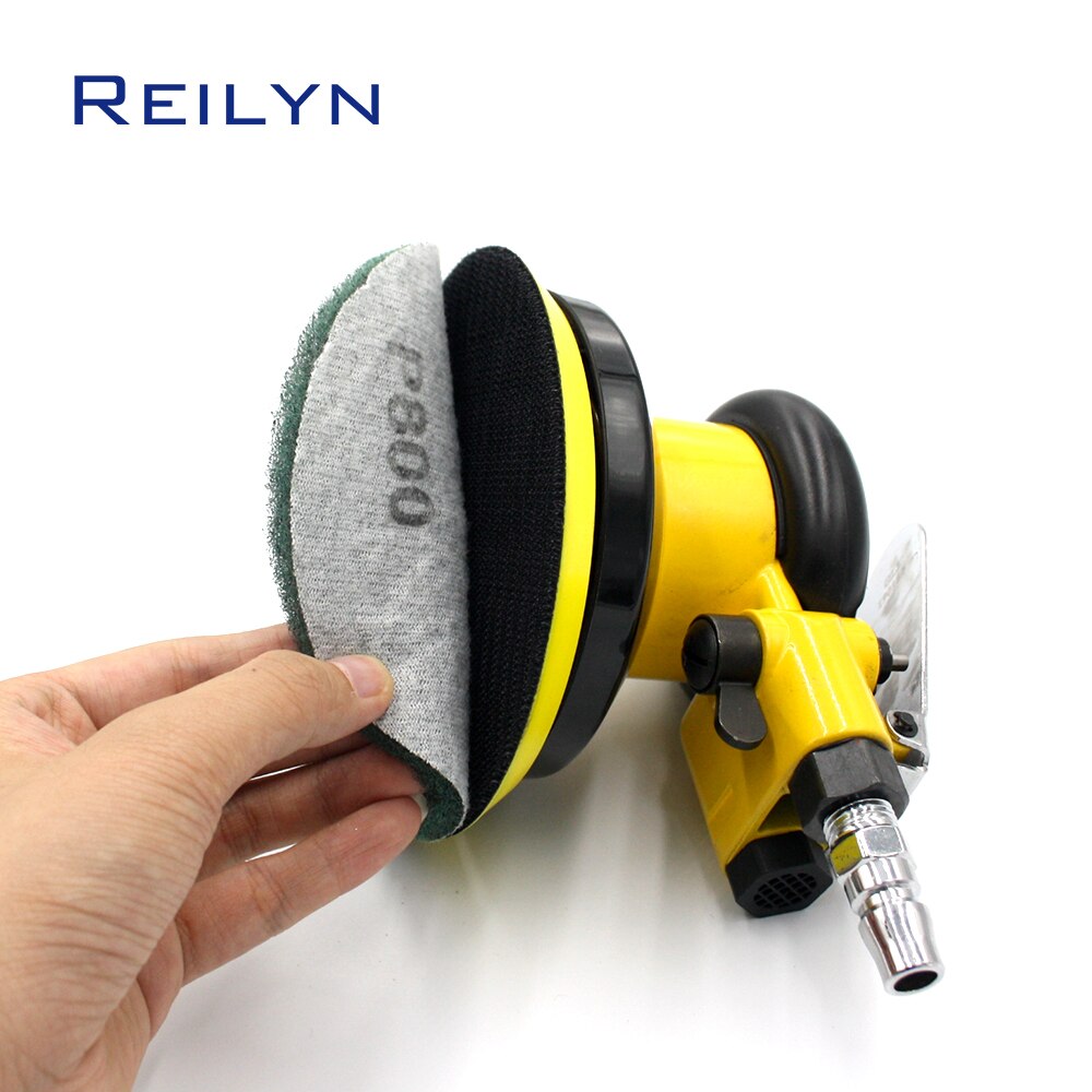 5inch pad pneumatic polishing machine pneumatic polisher tool Air sander wood furniture car floor polishing tool