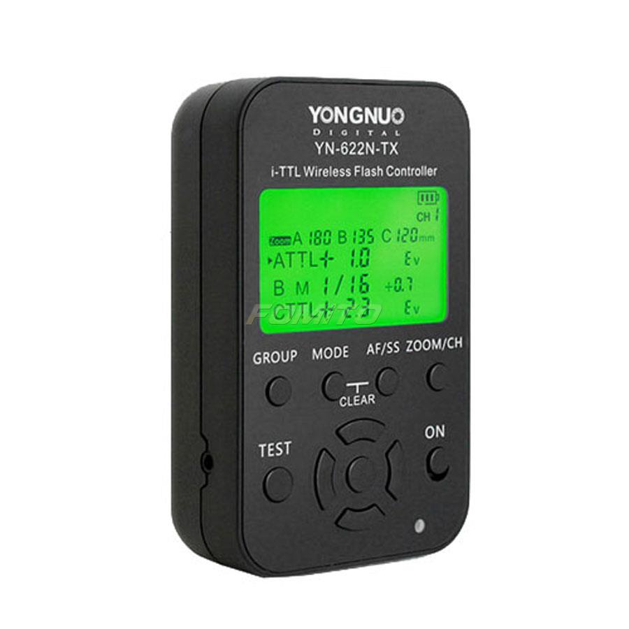 Yongnuo YN-622N-TX transmetteur de contrôleur de Flash TTL sans fil YN622N-TX pour appareil photo Nikon avec écran LCD