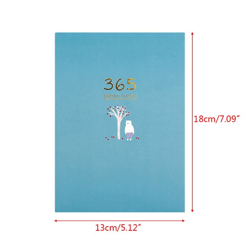 Leuke Briefpapier Notebook 365 Planner Wekelijkse Maandelijkse Dagelijks Dagboek Planner Notebooks Tijdschriften Business Kantoor Schoolbenodigdheden Qyh