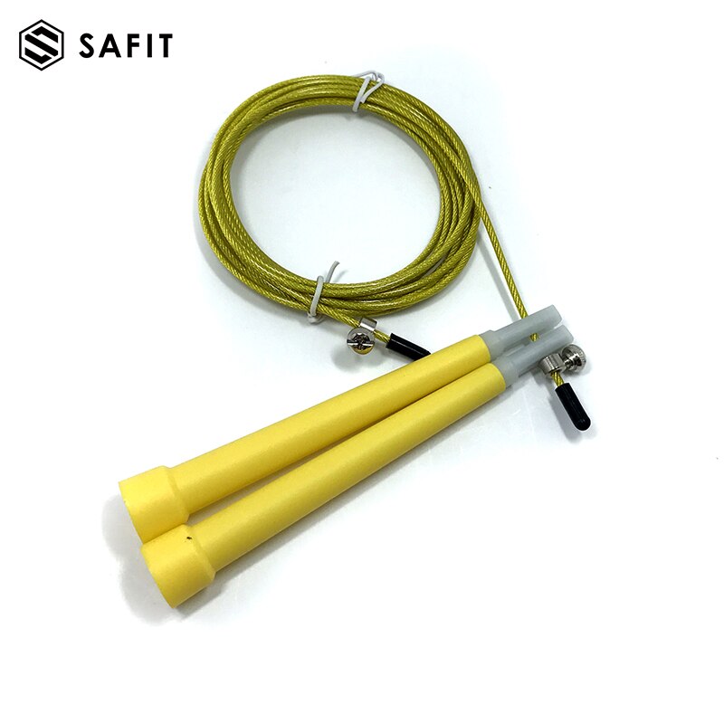 Plastic Jump Rope Adjustable, Best for Double Unders, Speed, WOD, Boxing, Skipping Exercise, Jumping Workout Training