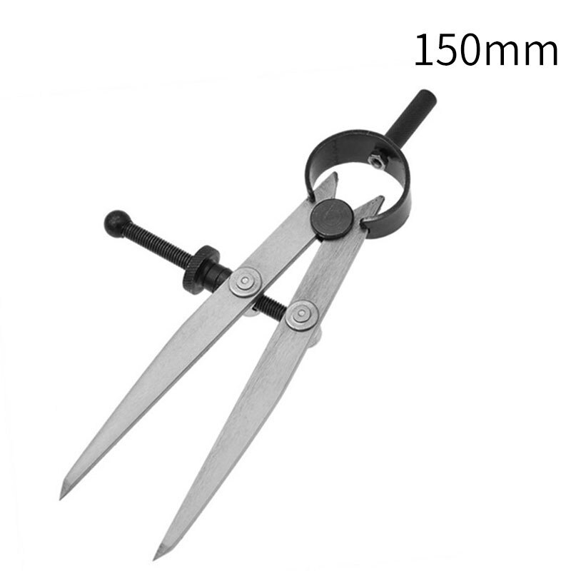 Carbon Steel Flat Leg Spring Divider Flat Leg Caliper Spring Divider Compass Spring Divider With Flat Leg: 150mm