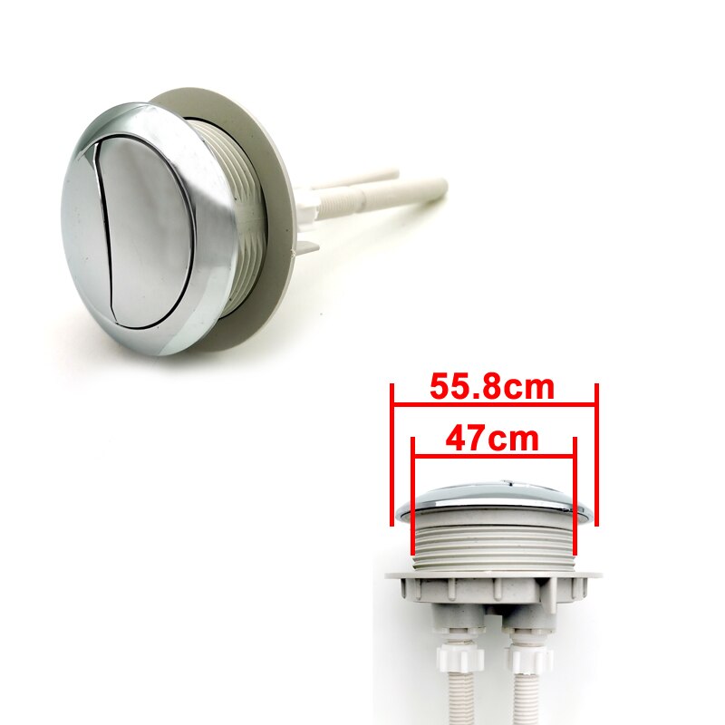 Toilet Push dual flush Buttons Bathroom Accessories 50PCS: 48a