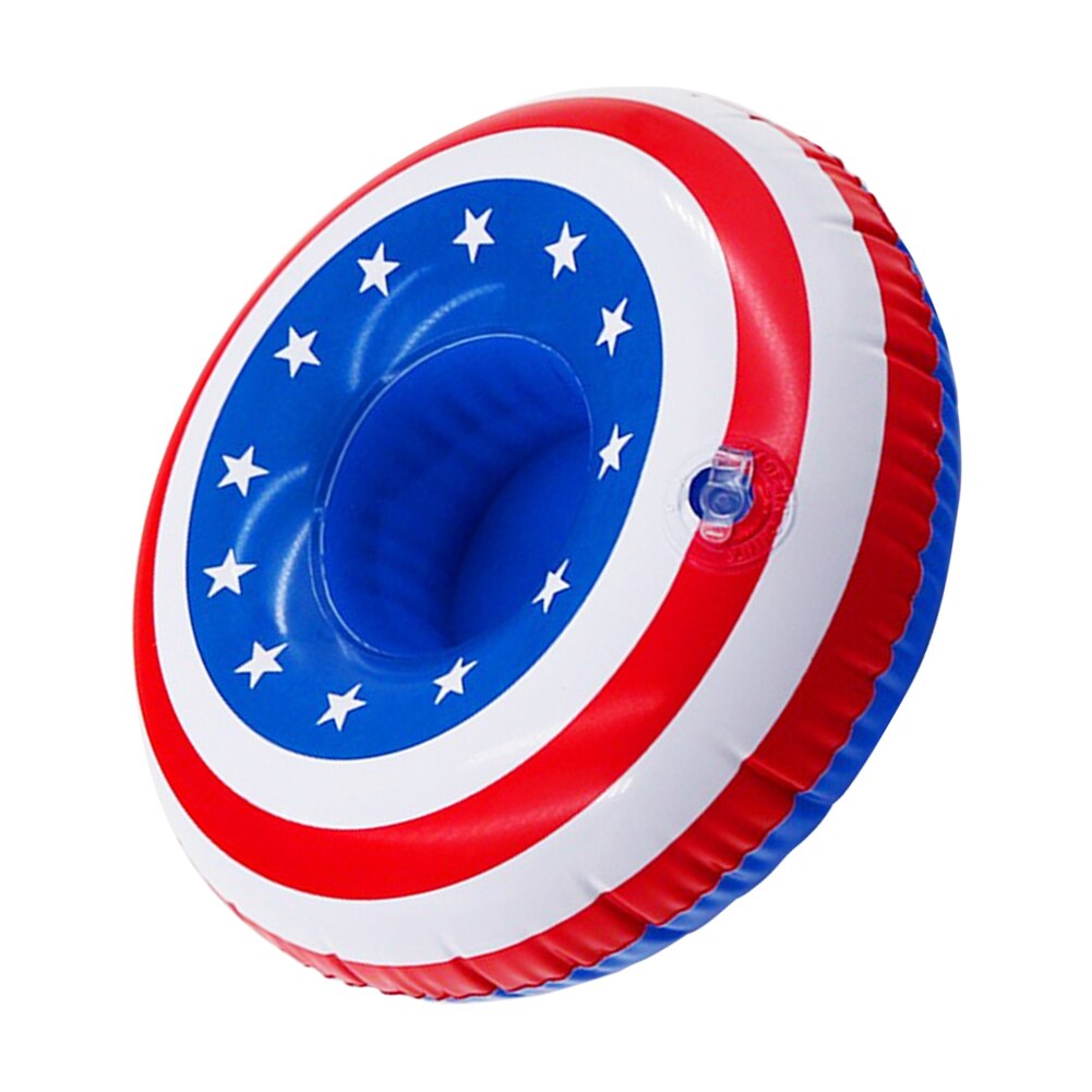 Coaster Drink Water Cup Holder Inflatable PVC Water Swimming Swimming Pool Party Floating Portable Outdoor Elements