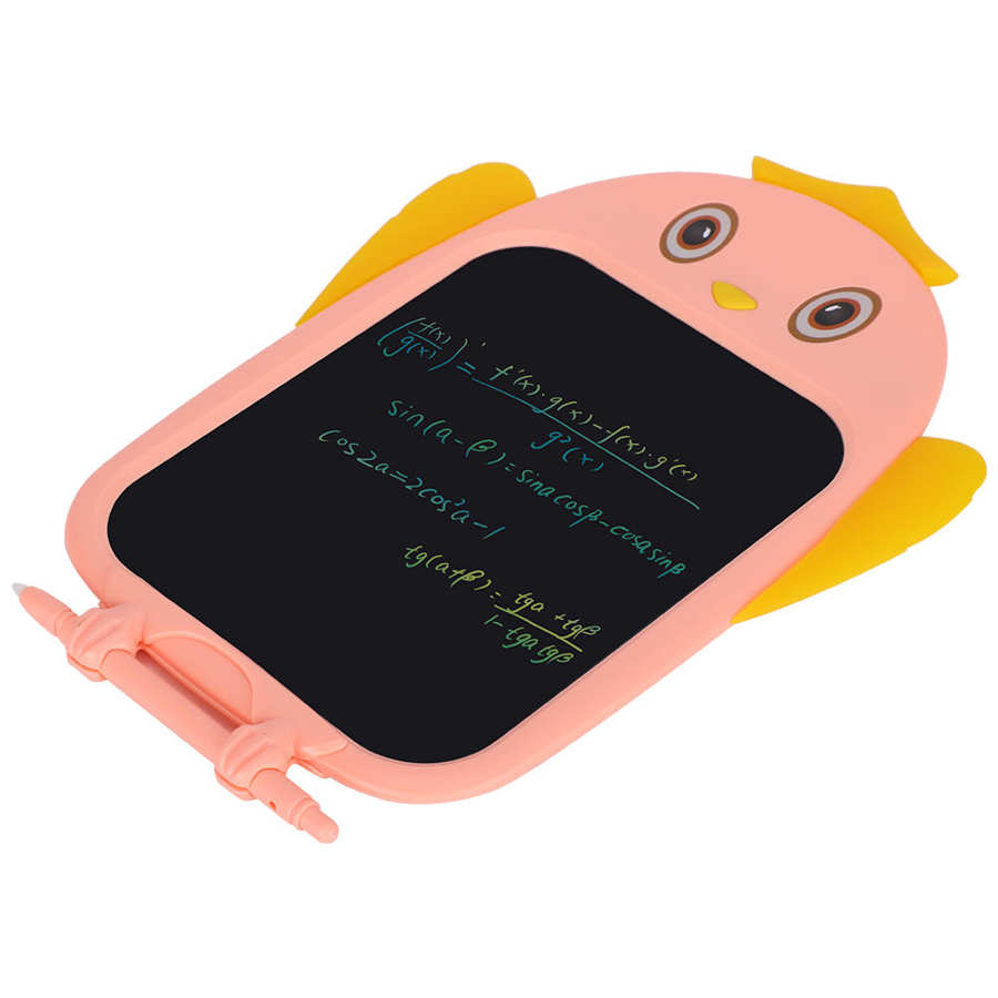 LCD Writing Tablet Cartoon Owl Pattern Colorful Handwriting Graffiti Kid Drawing Board smart drawing board for Children