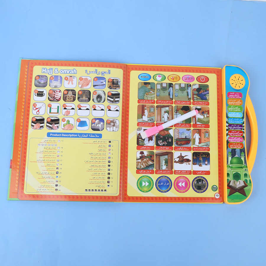 Leren Pad Fun Kind Tablet Engels Studie Speelgoed Educatief Thaise Engels Chinese Elektronische Leren Machine Voor Kinderen 3 Tot 6