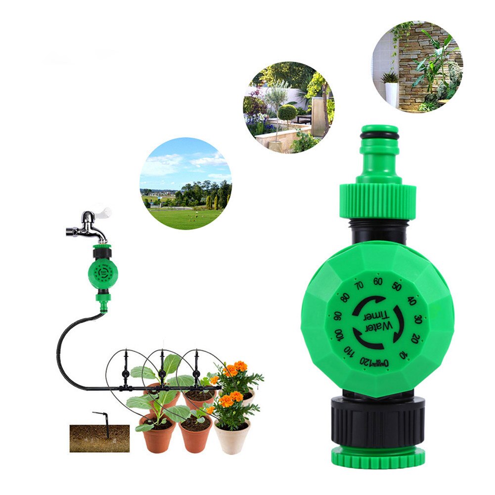 2 Hours Garden Watering Timer Automatic Mechanical Water Timer Home Garden Irrigation Controller System Garden Water Timer