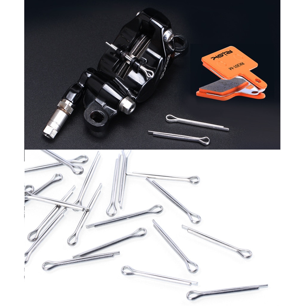 10pcs Bicycle Bike Disc Brake Pads Retaining Split Pins Cotter Pin Key Plug Disc Brake Mounting/Repairing Tools