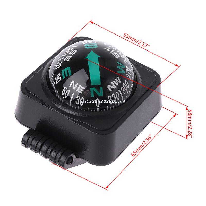 Auto Vehicle Navigating Car Compass Ball Adjustable